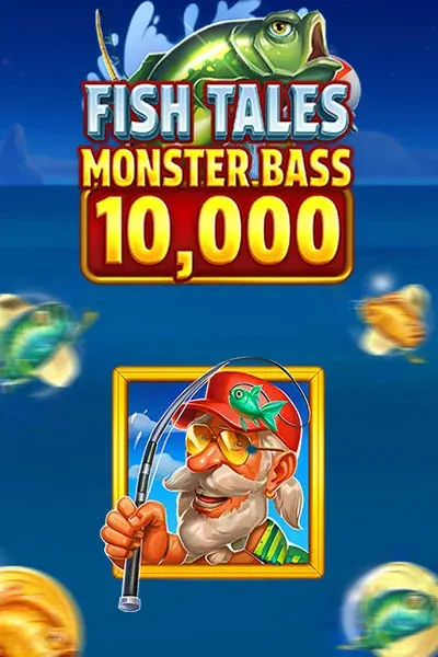 Fish Tales Monster Bass 10,000 — κουλοχέρης | Glorion Casino GR